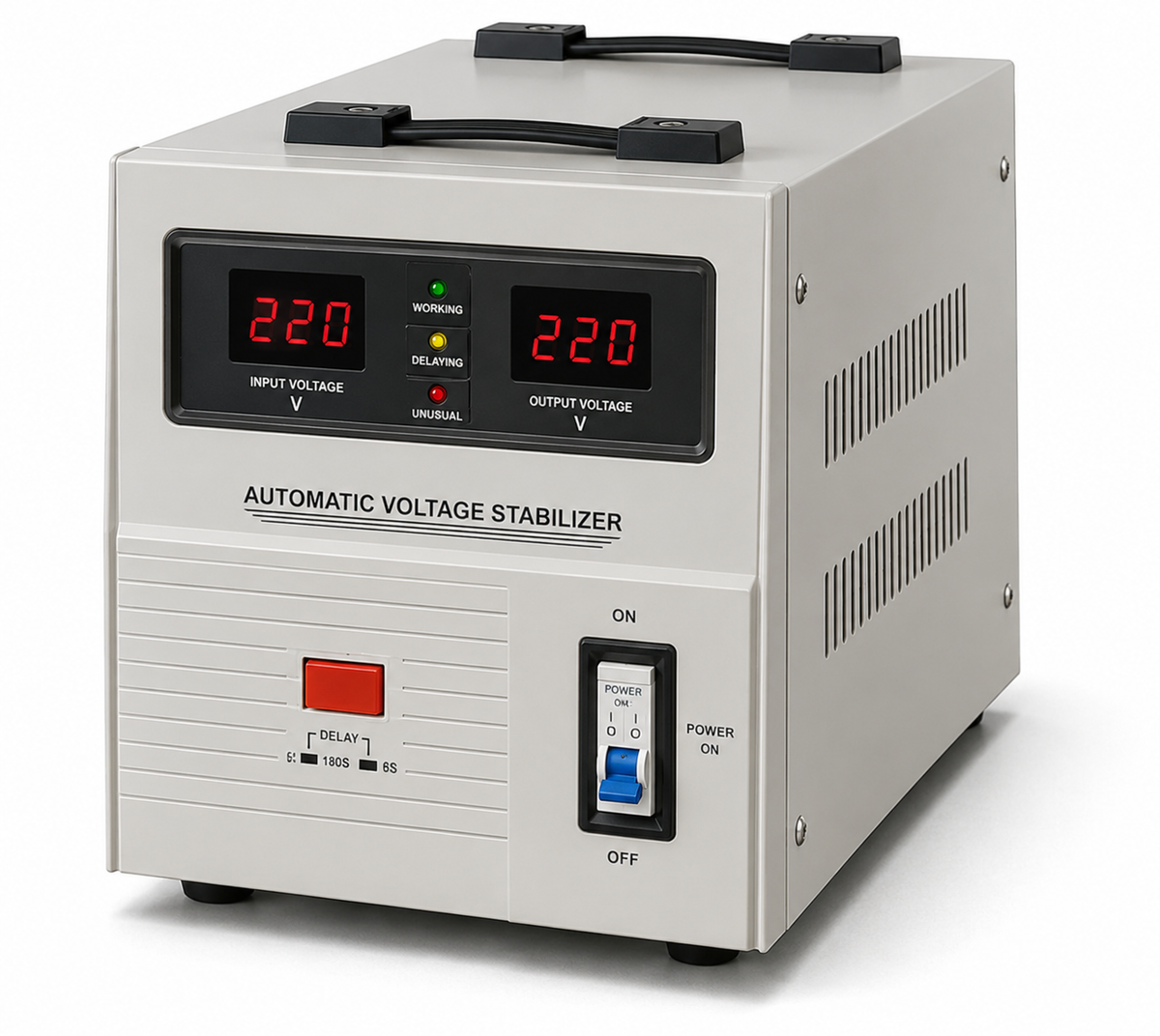 1kVA Servo Series Automatic Voltage Stabiliser (Single Phase)